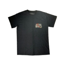 Travis Scott Astroworld Tour Wish You Were Here Tee Black
