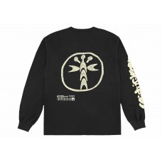 Travis Scott Barbed Wire Long Sleeve Tee Black