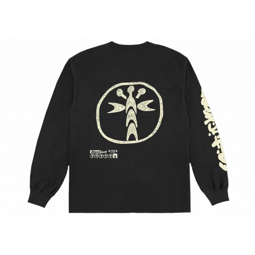Оригинальный шмот Travis Scott Barbed Wire Long Sleeve Tee Black