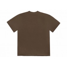 Travis Scott Blackout Tee Brown