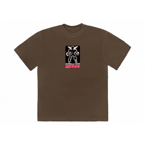 Оригинальный шмот Travis Scott Blackout Tee Brown