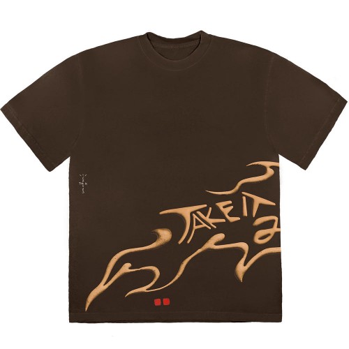 Оригинальный шмот Travis Scott Cactus Jack 2 The Max T-shirt Brown