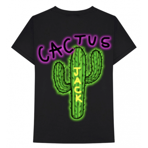 Оригинальный шмот Travis Scott Cactus Jack Airbrush T-Shirt Black