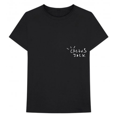 Оригинальный шмот Travis Scott Cactus Jack Airbrush T-Shirt Black