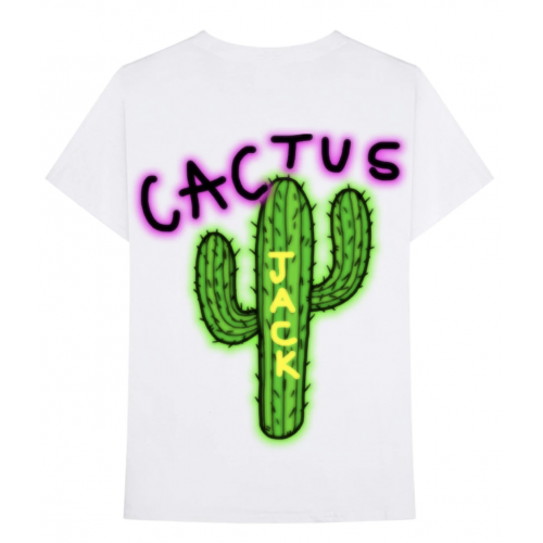 Оригинальный шмот Travis Scott Cactus Jack Airbrush T-Shirt White