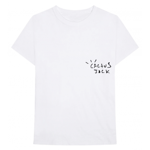 Оригинальный шмот Travis Scott Cactus Jack Airbrush T-Shirt White