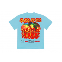 Travis Scott Cactus Jack C/O 2020 T-Shirt Light Blue