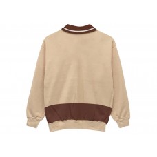 Travis Scott Cactus Jack Cross Rugby Sweater Tan/Brown