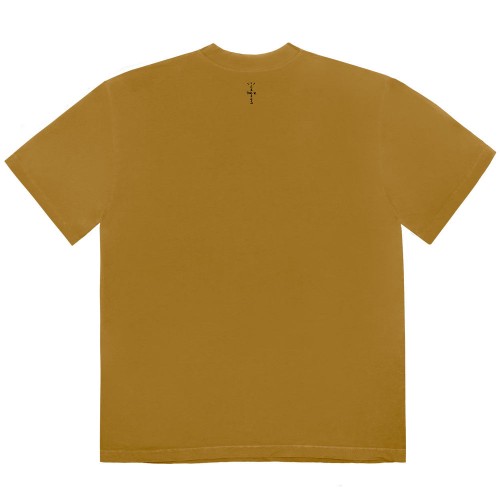 Оригинальный шмот Travis Scott Cactus Jack Flower T-shirt Gold