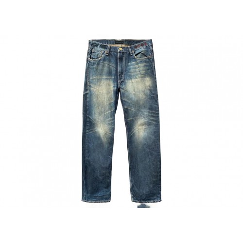 Оригинальный шмот Travis Scott Cactus Jack For Fragment From Our Minds Denim Pant Washed Blue