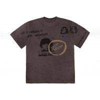 Travis Scott Cactus Jack For Fragment Hiroshi Tee Brown Pepper