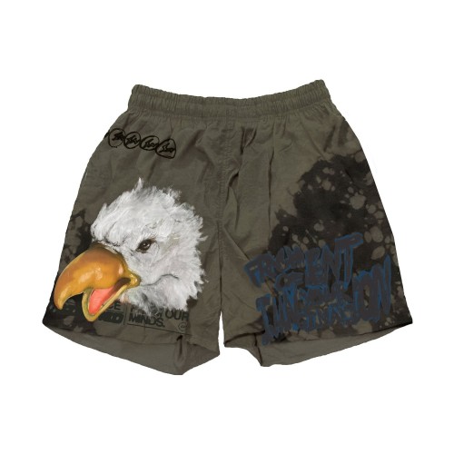 Оригинальный шмот Travis Scott Cactus Jack For Fragment Imagination Shorts Olive