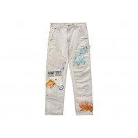 Travis Scott Cactus Jack For Fragment Painters Imagination Pant White
