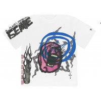 Travis Scott Cactus Jack For Fragment Sunrise Tee White
