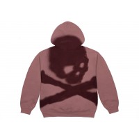 Travis Scott Cactus Jack For Mastermind Skull Zip Up Hoodie Washed Red