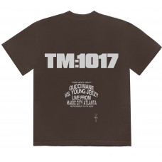 Travis Scott Cactus Jack For Verzuz TM:1017 T-shirt Brown
