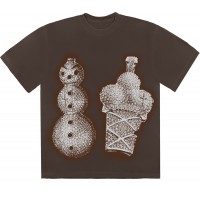 Travis Scott Cactus Jack For Verzuz TM:1017 T-shirt Brown