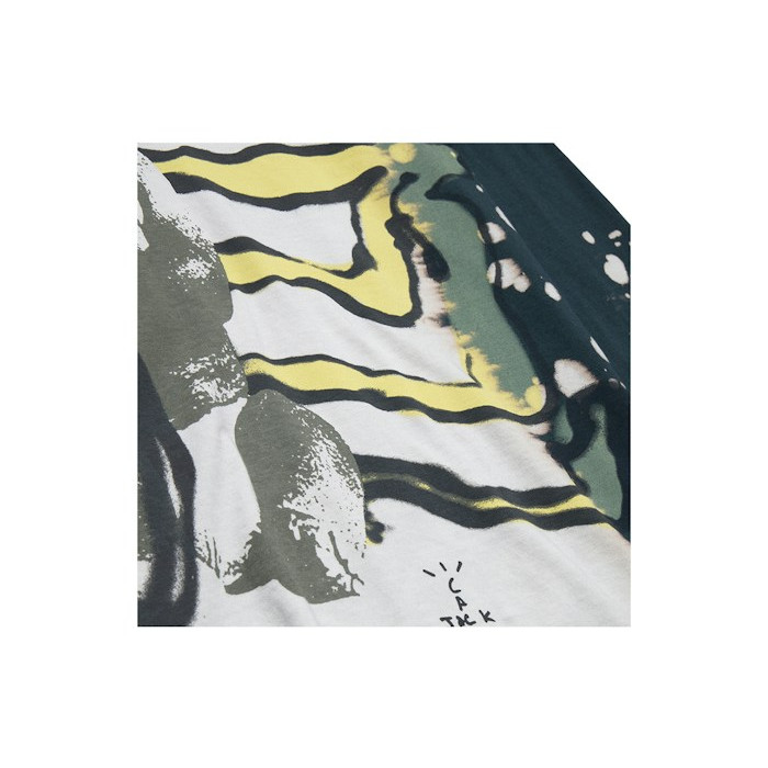 Футболка с длинным рукавом Travis Scott Cactus Jack + Kaws For Fragment L/S Tee Multi Grey Футболка с длинным рукавом Travis Scott Cactus Jack + Kaws For Fragment L/S Tee Multi Grey