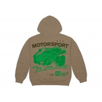 Travis Scott Cactus Jack Motor Sport Hoodie Dark Sand