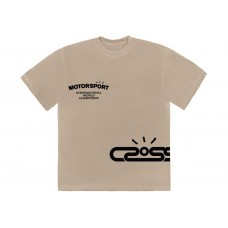 Travis Scott Cactus Jack Motor Sport Tee Tan