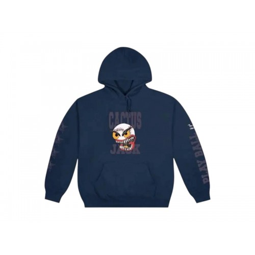 Travis Scott Cactus Jack Play Ball Hoodie Black
