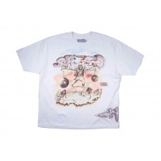 Travis Scott Cactus Jack Utopia Tour Skitzo Circus Maximus Tee White