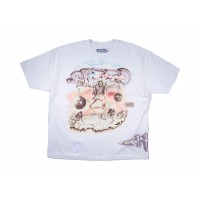 Travis Scott Cactus Jack Utopia Tour Skitzo Circus Maximus Tee White