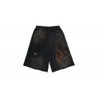 Travis Scott Cactus Jack x Fragment x Nike Dream Sweatshorts Black