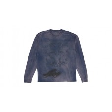 Travis Scott Cactus Jack x Fragment x Nike Houston To Ise Mie Longsleeve Washed Blue