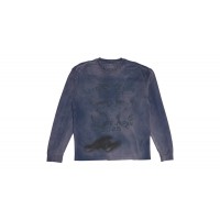 Travis Scott Cactus Jack x Fragment x Nike Houston To Ise Mie Longsleeve Washed Blue