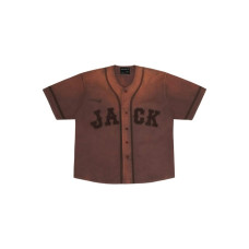 Travis Scott Cactus Jack x Fragment x Nike Tokyo Jack Retro Baseball Jersey Brown