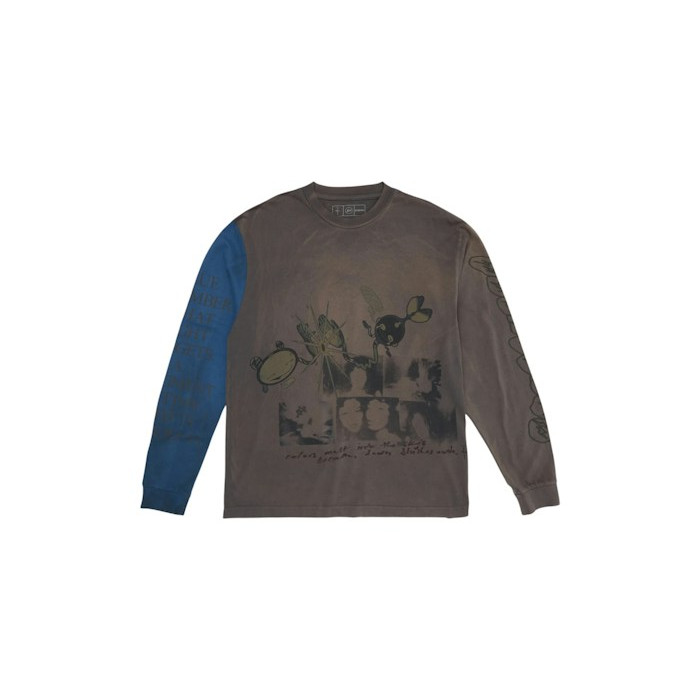 Лонгслив Travis Scott Cactus Jack x Fragment x Takashi Murakami Drift Longsleeve Multicolor Лонгслив Travis Scott Cactus Jack x Fragment x Takashi Murakami Drift Longsleeve Multicolor