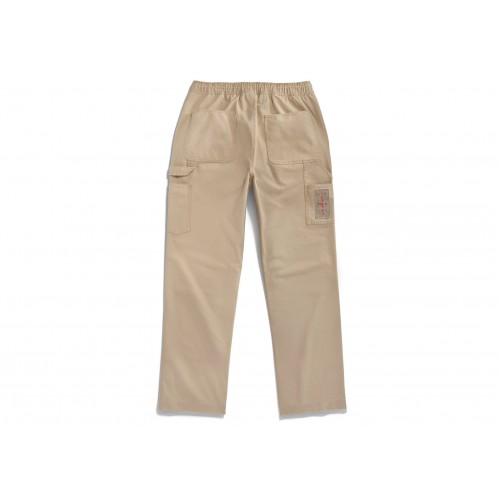 Оригинальный шмот Travis Scott Cactus Jack x Jordan Canvas Pant Desert/Khaki/University Red