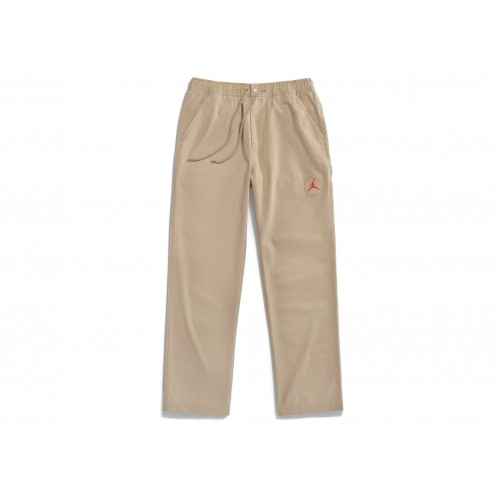 Оригинальный шмот Travis Scott Cactus Jack x Jordan Canvas Pant Desert/Khaki/University Red