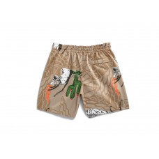 Travis Scott Cactus Jack x Jordan Pool Short Khaki