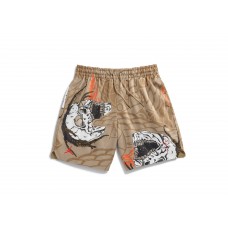 Travis Scott Cactus Jack x Jordan Pool Short Khaki