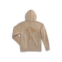 Travis Scott Cactus Jack x Jordan Pullover Hoodie Khaki/University Red