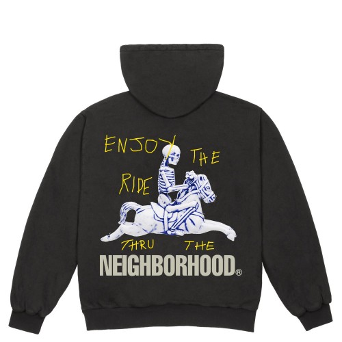Оригинальный шмот Travis Scott Cactus Jack x Neighborhood Carousel Hoodie Black