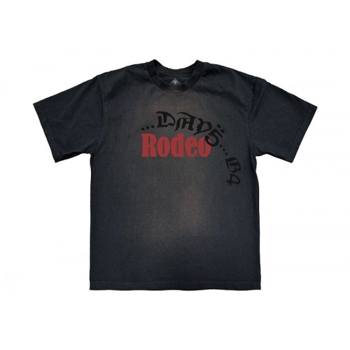 Travis Scott Cactus Jack x Sp5der Days Before Rodeo I Tee Black