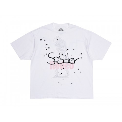 Travis Scott Cactus Jack x Sp5der Days Before Rodeo II Tee White