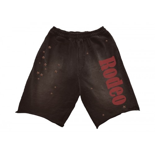 Travis Scott Cactus Jack x Sp5der Days Before Rodeo Shorts Black