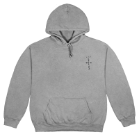 Travis Scott CJ Astro Hoodie Washed Grey