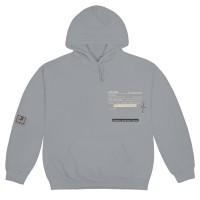 Travis Scott CJ Digital Girl Hoodie Grey