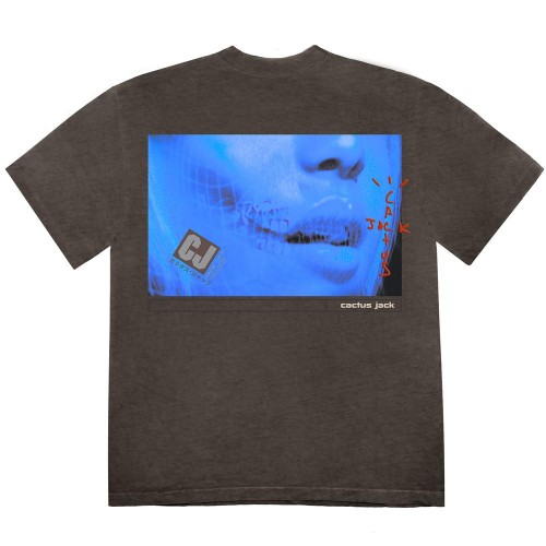 Оригинальный шмот Travis Scott CJ Digital Girl T-shirt Pepper Brown