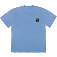 Travis Scott CJ Gamer II T-Shirt Washed Blue