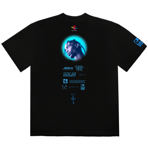 Оригинальный шмот Travis Scott CJ Portal T-Shirt Black
