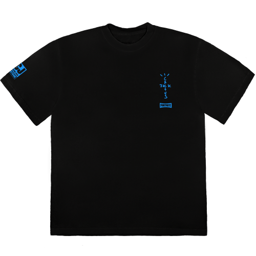 Оригинальный шмот Travis Scott CJ Portal T-Shirt Black