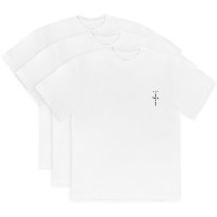 Travis Scott CJ T-Shirt (3 Pack) White