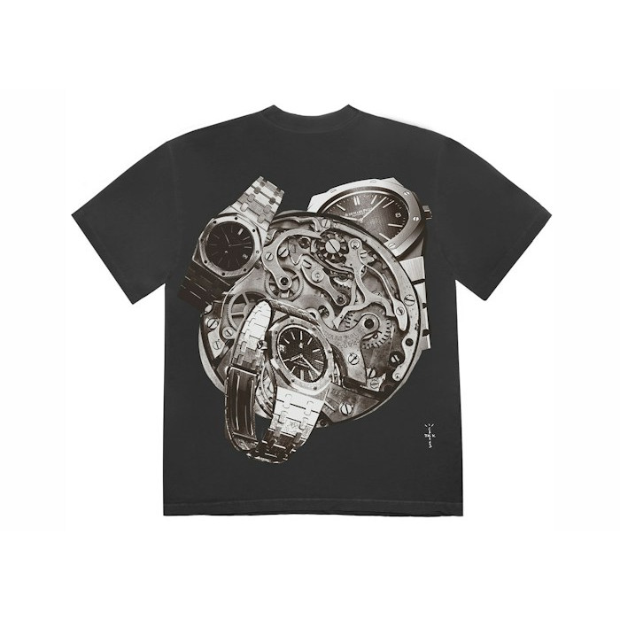 Футболка Travis Scott CJ x Audemars Piguet Collage Tee Black Футболка Travis Scott CJ x Audemars Piguet Collage Tee Black