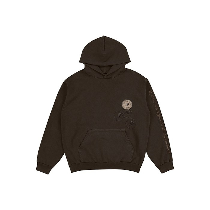 Худи Travis Scott CJ x Audemars Piguet Emblem Hoodie Dark Brown Худи Travis Scott CJ x Audemars Piguet Emblem Hoodie Dark Brown